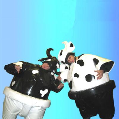 China High Strength Funny Cow And Bull Sumo Suits , Theme Sumo Wrestling Suits For Adults Or Kids for sale