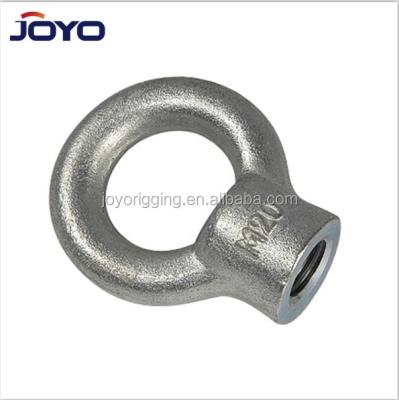 China Heavy Industry China Manufacturer Rigging Hardware Drop Forged JIS B 1169 Steel Lifting Eye Nut for sale