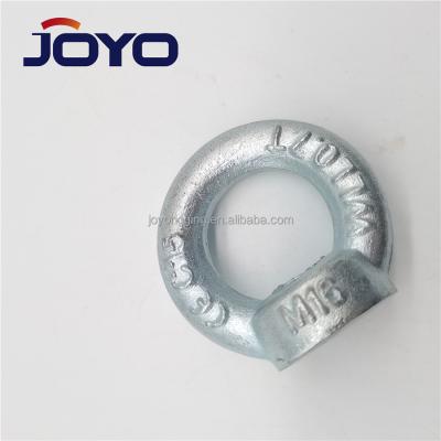 China Heavy Industry China Manufacturer Drop Forged DIN582 Steel Forged Lifting Eye Nut for sale