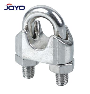 China High Quality Rigging Hardware Din741 Stainless Steel Wire Rope Clips SS304 or SS316 for sale