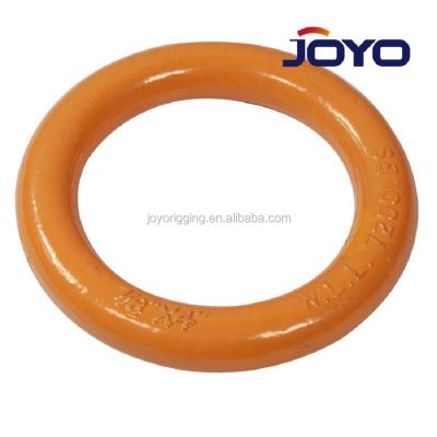 China ALLOY high quality drop rigging forged alloy steel one piece steel round lifting ring for sale