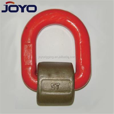 China ALLOY China Manufacturer Rigging Lashing Lifting Forged Welded D Ring. for sale