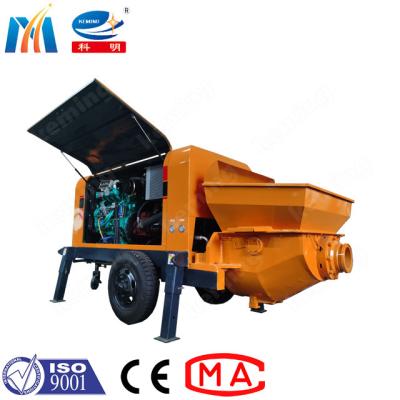 China 4.5t pequeña bomba concreta portátil 380V 50Hz Mini Cement Pump en venta