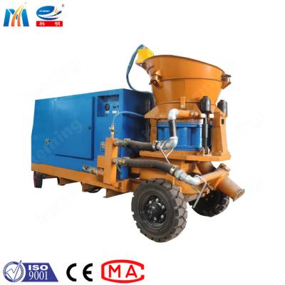 Κίνα Η υψηλή ικανότητα 50L ξεραίνει Shotcrete Shotcrete σηράγγων μηχανών το cOem μηχανών προς πώληση