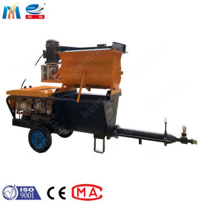 China Screw Grout Pump With Mixer Rotor And Stator Pump With Forced Mixer for sale