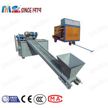 China 2.5MPa cement Pompende Machine met de Tweelingmachine van Foamcrete van de Schachtmixer Te koop