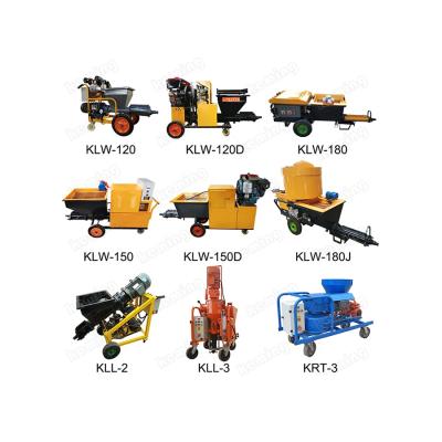 China Industrial 7.5Kw Electric Mortar Grouting Pump With 5m3/H Flowing Capacity en venta