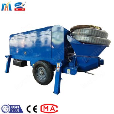 China Wet Gunite Machine Hydraulic Concrete Pumps S Tube Valve Concrete Shotcrete Pumping zu verkaufen