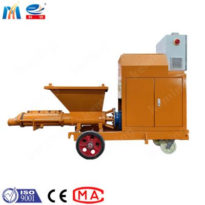 China Efficiëntie Schroeftype Schotcrete Machine Schroef Plastering Voor putondersteuning Te koop