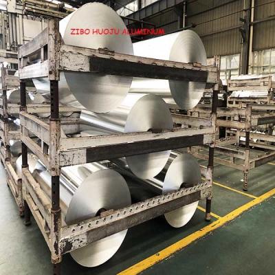 China El envasado de alimentos cubrió el papel de aluminio grueso adicional de 0.1m m en venta