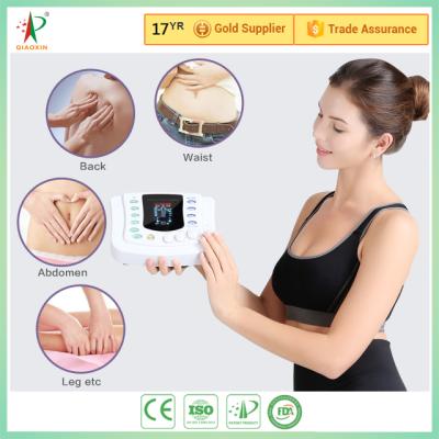 China 2 Channels 10 Modes 10 Levels Electric Intensity Stock Pulse Massager EMS Machine for Arthritis/Tennis Elbow/Hypertension/Sciatica and Pains for sale