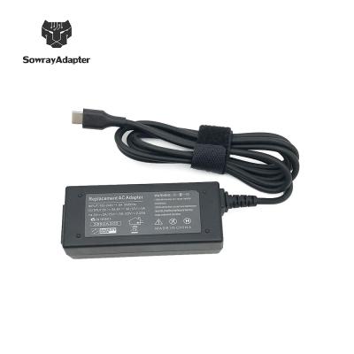 China LAPTOP 45w us type-c plug wall ac adapter charger power supply for laptop usb-c for sale