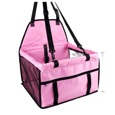 China Waterproof Folding Car Seat Bag Car Pet Carrier Cat Dog Car Pet Cage Pet Travel Carrier Wholesale Dog Carrier for sale