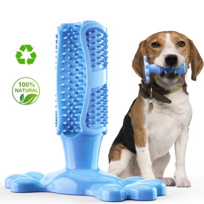 China Toy Dog Viable Clean Toothbrush Chewing Corn Teeth Glue Dog Glue Puppy Teeth Care Chewing Teeth Dog Play Pet Toys for sale