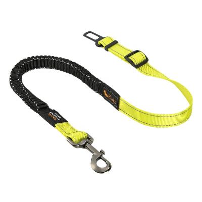 China High Elastic Dog Cat Lead Using Pet Safety Belts Adjustable Vehicle DETACHED For Car Seat Belt Quick Release Pet Leash Pet Supplies for sale