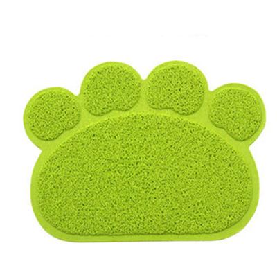 China Breathable Pet Cat Dog Accessories Kitty Dish Feeding Bowl Placemat Tray Easy Cleaning Sleeping Pad Puppy Paw Dog Cat Litter Mat for sale