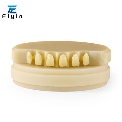 China Flyin Dental PMMA Blocks 98mm Provide Aesthetics And Functionality To Patients for sale