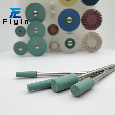 China Resin Diamond Polishing Grinding Head Burs Dental Lab Tools Removable For Denture for sale