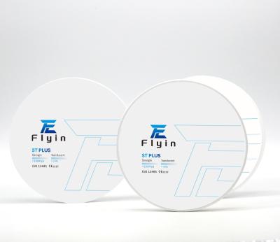 Chine 98*10/12/14/16/18/20 /22/25mm FLYIN ST Blancs en zirconium multicouches pour les applications CAD CAM à vendre