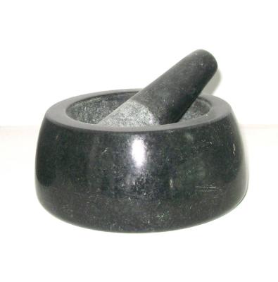 China Sustainable Granite Mortar And Pestle For Kitchen Use for sale