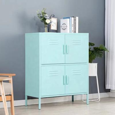 China (Waistline)Adjustable Steel Metal Furniture New Arrival Metal Cabinet Home Metal Storage Cabinet Side Living Room for sale