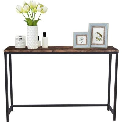 China Modern Foldable Classic Home Bar Table Living Room Bedroom Living Room Side Console Table for sale