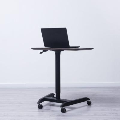 China (Height) Adjustable Home Use Working Computer Sit For Standing Pneumatic Sit Position Table Desk for sale