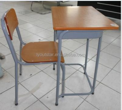 China Modern Unique School Furniture High School Classroom Desks And Chairs Series for sale