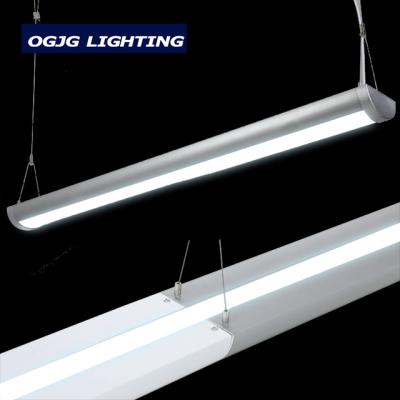 China Classroom Aluminum Profile Housing Linkable Direct And Indirect Lighting Led Pendant Linear Lights for sale