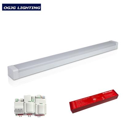 China High Quality Workshop ETL DLC 40W 4FT Aluminum Dimming Desk Led Linear Pendant Light for sale