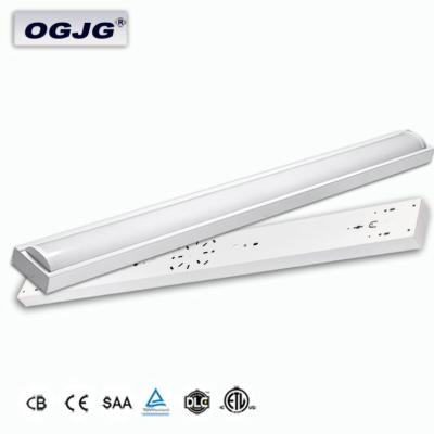 China Corridor Hallway Stairwell ETL Led Wrap Ceiling Led Lighting Wraparound 4ft 40w 4200lm Ceiling Lights for sale