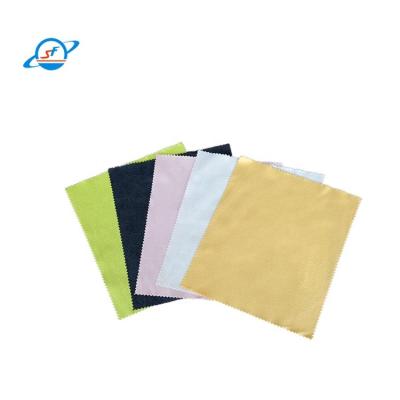 China Custom Logo Printed Sunglasses Wiping Cloth Microfiber Sunglass Cloth for sale