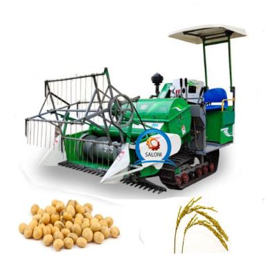 China Self-propelled rice paddy combine harvester hot sale wheat and soybean harvester/thresher barley/creeper for sale