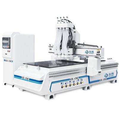 China Building Material Shops SHANSON 1220x2440 Furniture Equipment CNC Nesting Cutting Machine For Cabinet Wood CNC Machinery Router for sale