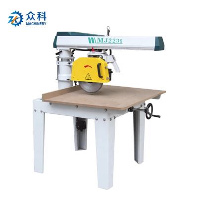 China Woodworking Horizontal Rocker Saw Machine Circular Radial Arm Saw Machine Electric Cutting Machine for sale