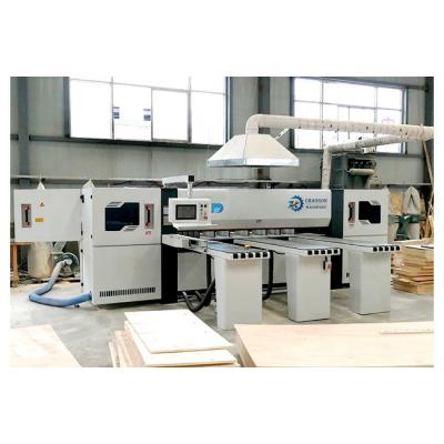 China High Precision Computer VERTICAL Beam Saw Machine CNC Automatic Feeding Panel Rails Course for sale