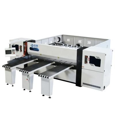 China VERTICAL CNC Beam Saw Woodworking Board Cutting Automatic Computer Panel Saw for sale