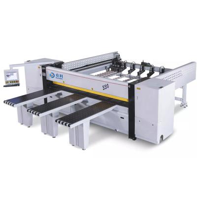 China VERTICAL MDF Computer Panel Cutting Machine Horizontal Automatic Beam Saw for sale