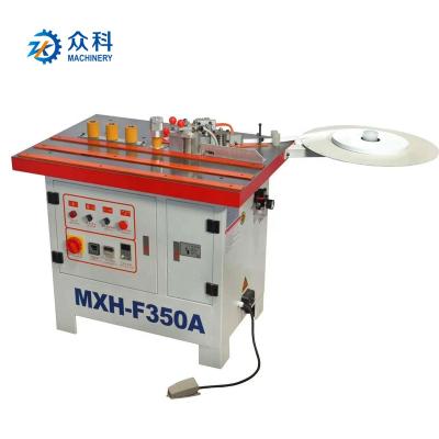 China Furniture Production Double Gluding Manual Edge Bander Curve Woodworking Straight Edging Machine for sale