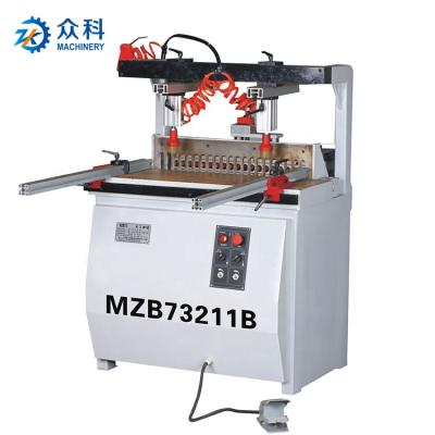 China ZK factory horizontal single chain boring machine woodworking hole drilling machine MZB73211B for sale for sale