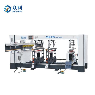 China Factory ZK MZ4A Head Tools Wood Multi Panel Horizontal Boring Machin Drilling Machine For Office Furniture for sale