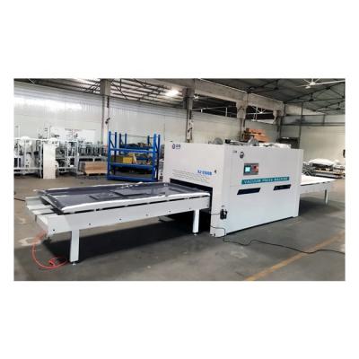 China Machinery Repair Shops ZK2500B ZK Automatic Efficiency Membrane Press Laminating Machine For Wooden Door Furniture for sale