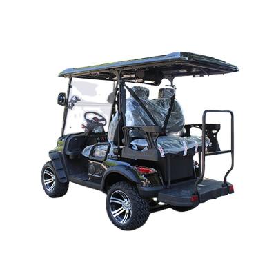 China Custom electric golf cart Beach off-road 48V/72v golf cart 4 seats 100/90-10 for sale