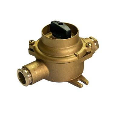 China HNA Supplier IP56 DIN89270 Series Industrial Professional Standard Marine Brass 10A Switch for sale