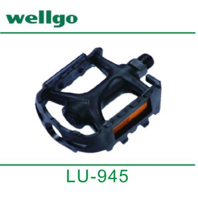 China Taiwan Wellgo LU-945 Mountable Electric Toe-clip Mountain Bikes Cheap Plastic Bike Spare Parts for sale