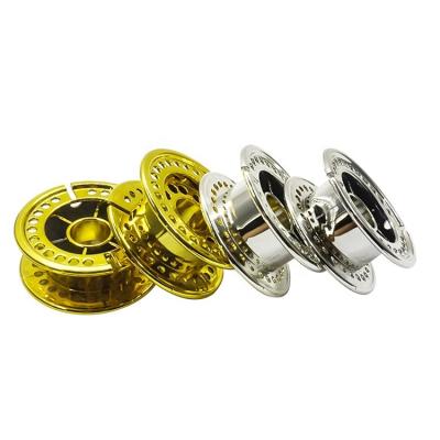 China High quality rolling wire spool silver/golden heating wire rolling spool and fishing line empty resistance wire spools for sale