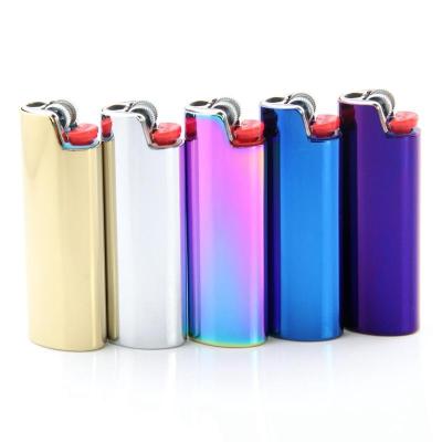 China Eco-friendly Metal Shell Case For France Bi c J6 Maxi Lighter Lighters Disposable Decoration for sale