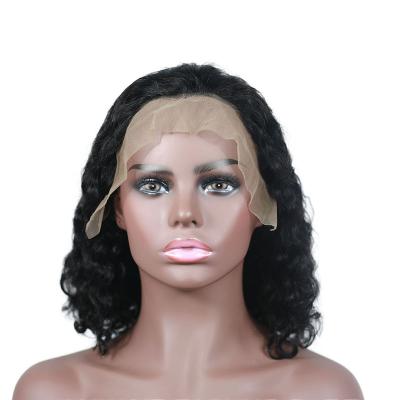 China Brazilian Front Wigs Short Bob Lace Front Wigs Natural Black Weave Remy Human Hair Short Bob Lace Front Human Hair Wigs For Women for sale