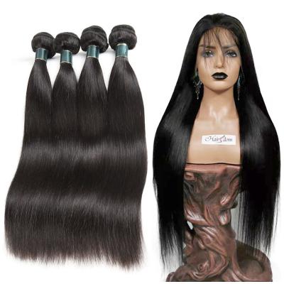 China Cheap Soft Straight 100% Virgin Hair Barely Shedding Soft Thick Smooth Weave Cuticle Aligned Virgin Brazilian Hair Bundles For Woman for sale