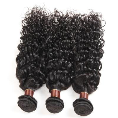 China Brazilian Water Wave Virgin Hair Bundles With Lace Closure And Frontal 10A Wholesale Price Brazilian Hair In Mozambique for sale